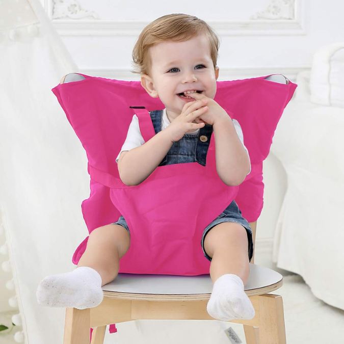 Chaise haute portative  Quick-seat™ Livraison Gratuite – Brillante Maman