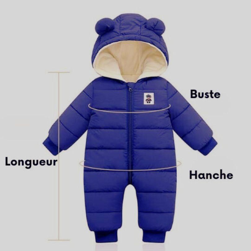 Combinaison hiver bebe | mignon ours ™️