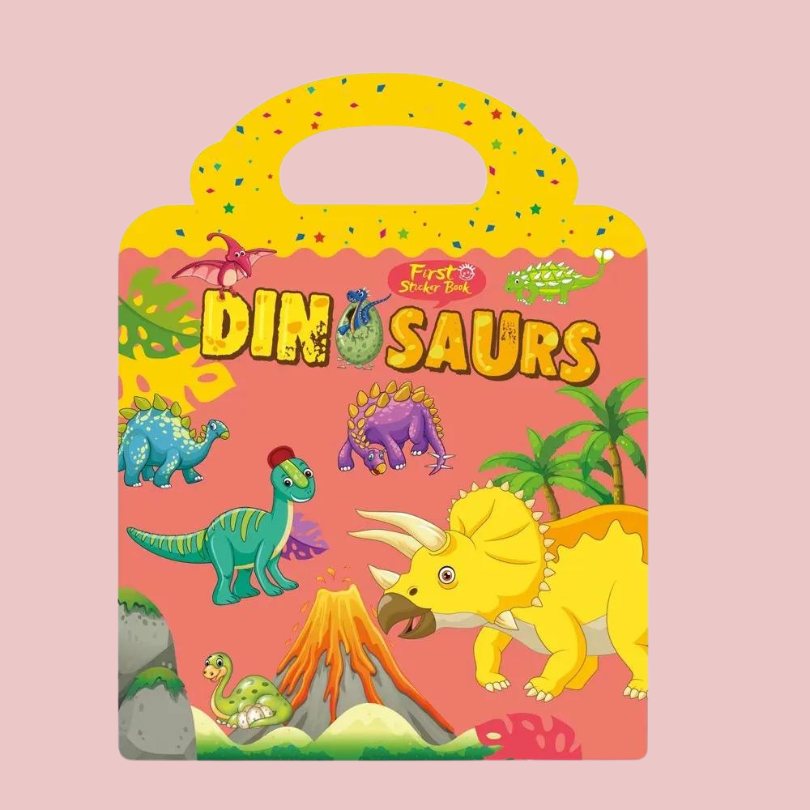 Livre-d '-activité-Montessori-dinosaure