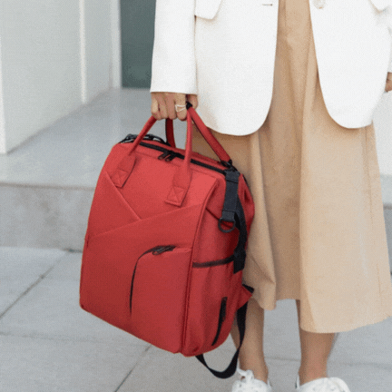 Sac-à-dos-langer-Rouge-pour-Femme