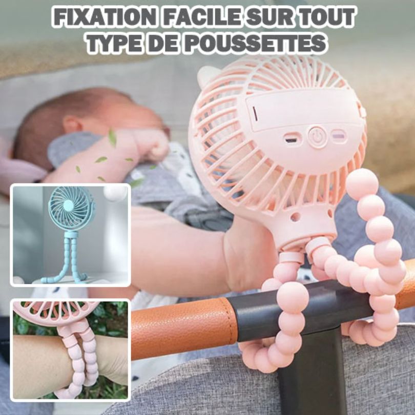 Ventilateur-poussette