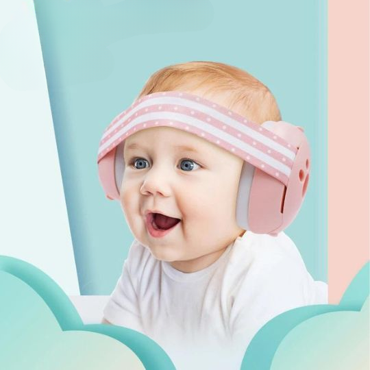 casque-anti-bruit-pour-bebe-rose